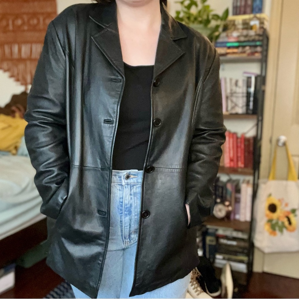 Women’s Genuine Leather Jacket | Modern Essentials XL